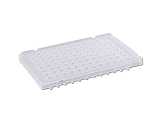 Pure•Amp™ PCR Plate; 0.1 mL, Low Profile, Semi-skirted, raised rim, MTC Bio