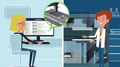 Video of Microlab VANTAGE Liquid Handling System by Hamilton Robotics