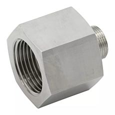 Stainless Steel Adapter M16x1 M. to 1/2