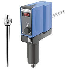 EUROSTAR 20 High-Speed Digital Overhead Stirrer by IKA with precision shaft
