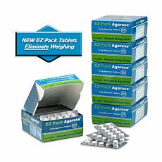 EZ Pack Agarose Tablets