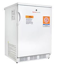 closed flammable material storage freeze