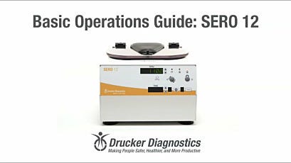 Video Playlist for SERO 12 Blood Banking Centrifuge by Drucker Diagnostics