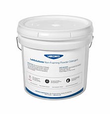 large pail of labsolutions powder detergent