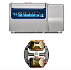 Megafuge ST1R Plus Refrigerated Centrifuge Blood Tube Package with H-Flex 1 Rotor by Thermo Fisher Scientific
