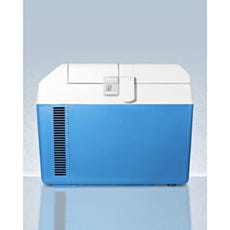 Portable single solid vaccine freezer, Accucold