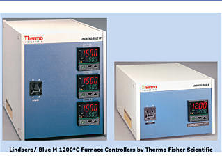 Lindberg Blue/M 1200°C Split-Hinge Tube Furnace Controllers by Thermo Fisher Scientific