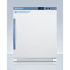 ADA height freezer with closed door