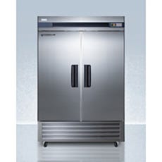 49 Cu.Ft. upright pharmacy refrigerator with closed doors