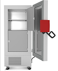 Stainless Steel Interior of UFV 500 ULT Freezer by BINDER