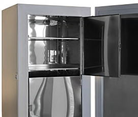 Stainless Steel Interior of UFV Series ULT Freezers by BINDER