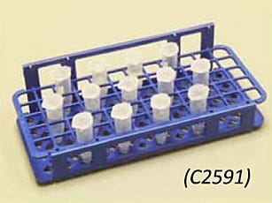 Workstation rack for 30 x 5mL tubes