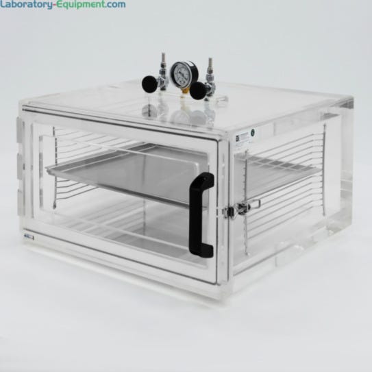 Acrylic Vacuum Chamber, 30" W x 30" D x 10" H Inside Dims, Front