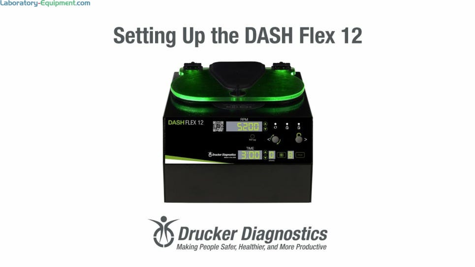 Video Playlist of DASH Flex 12 STAT Centrifuge by Drucker Diagnostics