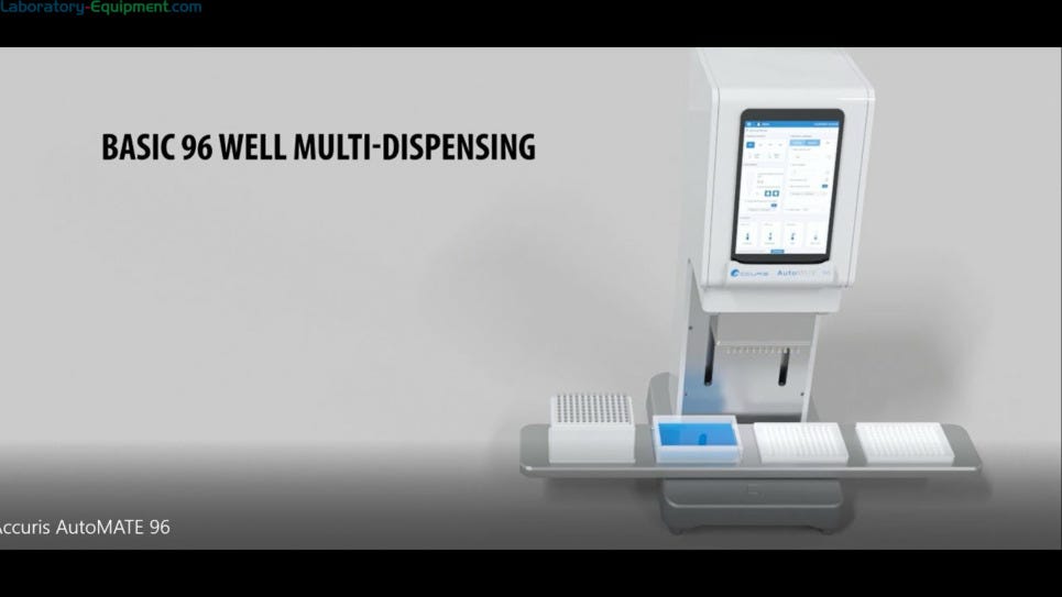 Video of AutoMATE 96 Microplate Pipetting Workstation by Accuris
