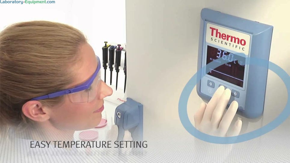 Features demonstrated in short video of the Microbiological Incubator from Thermo Scientific