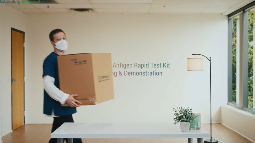 GenBody COVID-19 Antigen Rapid Test Kit Unboxing and Demonstration