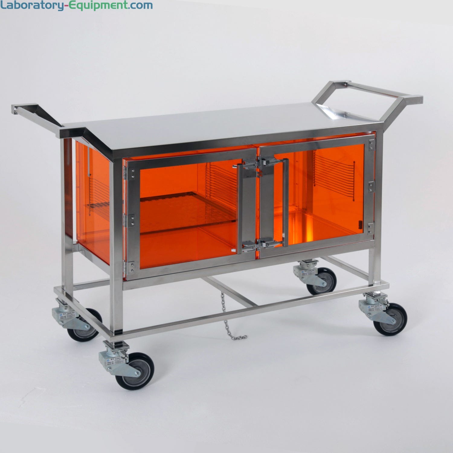 Desiccator; Adjust-a-Shelf, Acrylic, 3 Chambers, 24