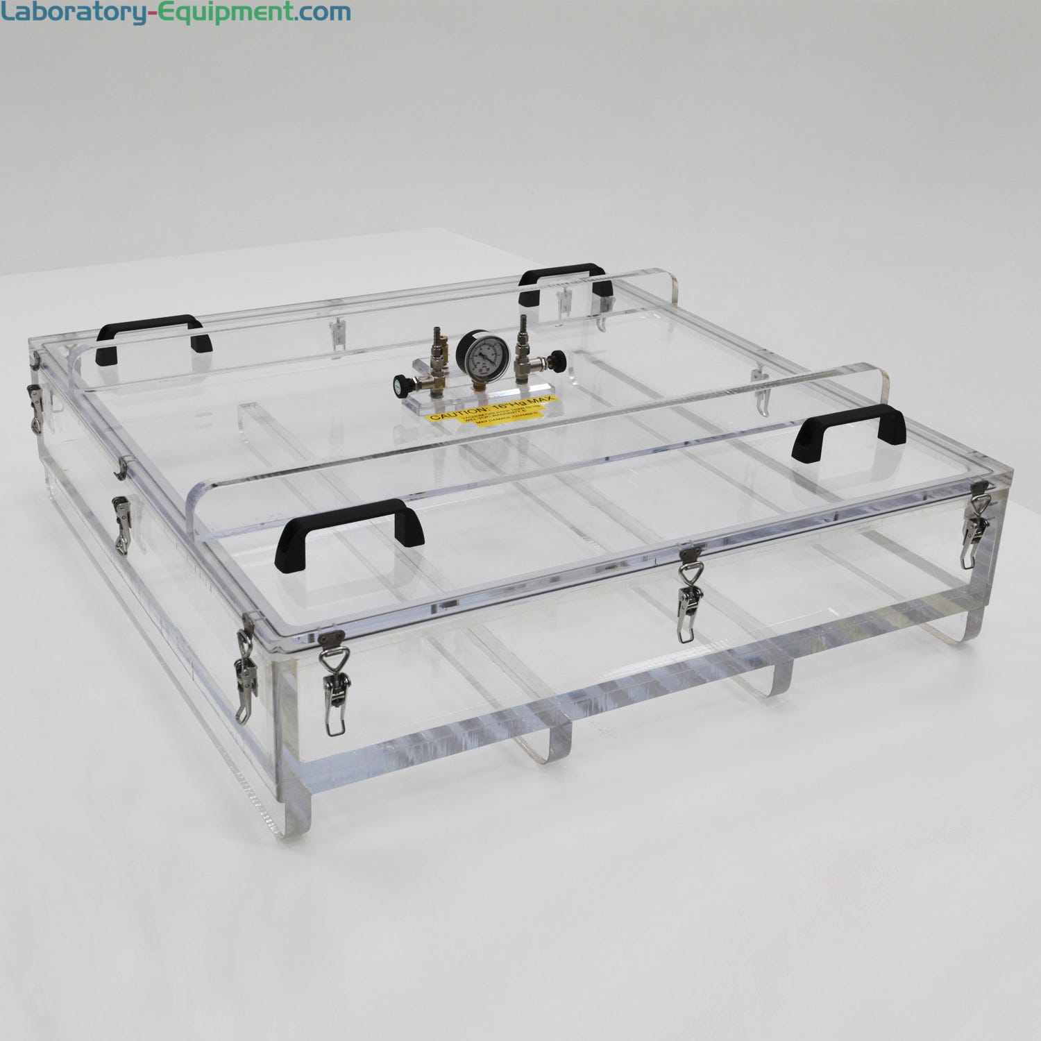 Vacuum Desiccator; Adjust-A-Shelf, Acrylic, 30