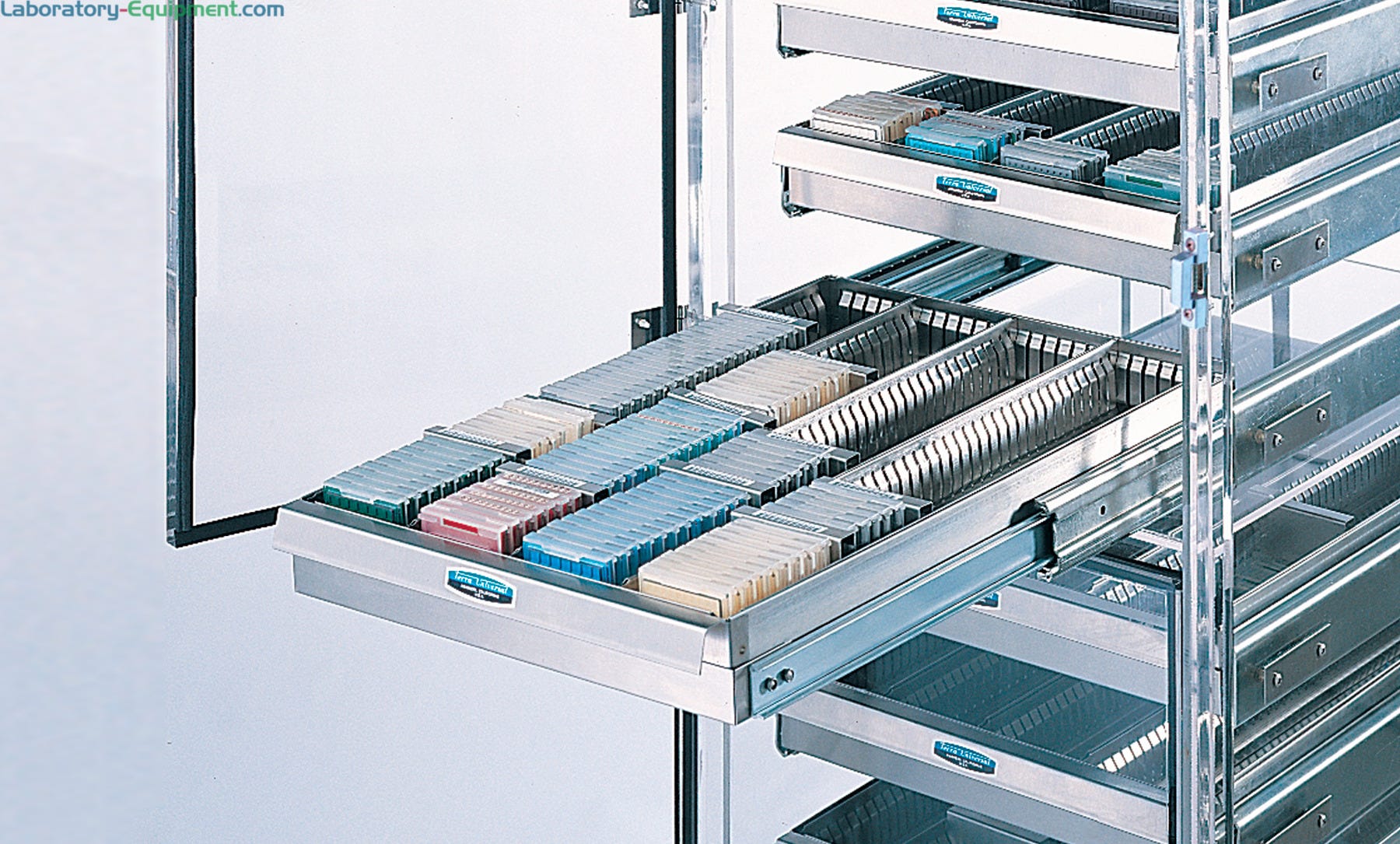 Desiccator; Static-Safe, Double Wide, Static-Dissipative PVC, 4 ...