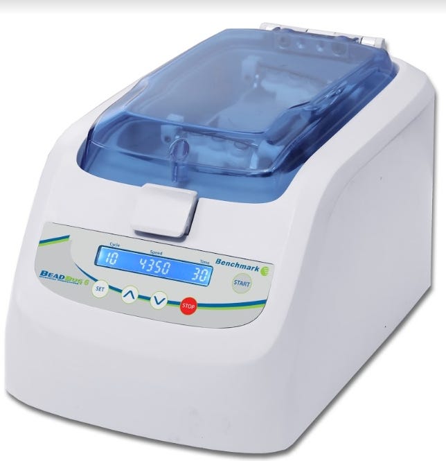 Microtube Bead-Based Homogenizer, BeadBug 6, 115 V