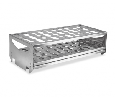 304 stainless steel 20-25 mm Test Tube Holder for lower spindle rack compatible with Labconco Labware Washers, 4574900  |  6927-67 displayed
