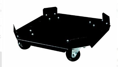 Effortlessly move rack and box systems around with wheels molded to fit confortably vessel base.  |  4901-83 displayed