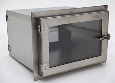 Reduces contamination by providing a clean way to transfer equipment | 1992-13D displayed
