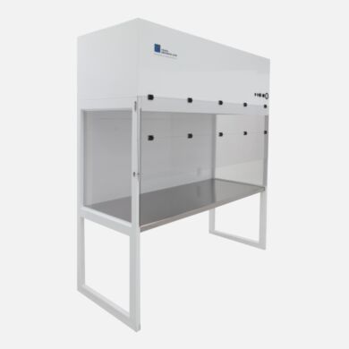 ValuLine™ Vertical Laminar Flow Station with powder-coated finish and integrated stainless steel work surface  |  2001-70 displayed