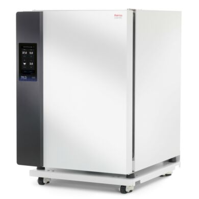 9.0 cu. ft. Vios iDx CO2 Incubators by Thermo Fisher Scientific features TC or IR sensors with chamber material in copper or electropolished stainless steel  |  3615-PP-07 displayed