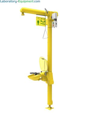 Indicator lights display current function of eye/wash wash  |  1532-92 displayed