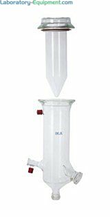 Vertical condensers, vertical-intensive condensers with manifold and dry ice condensers efficiently feed solvent  |  6924-28 displayed