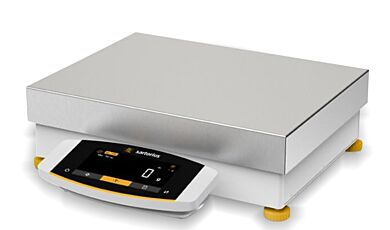 Modular high-capacity balances with an MCE display are well-suited for routine lab weighing applications