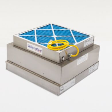 Stainless Steel WhisperFlow HEPA Fan Filter Unit, 2' x 2'  |  6601-22-HSS displayed