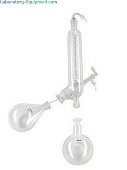 Vertical and diagonal glassware units for standard distillation  |  6924-22 displayed