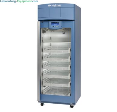 GX i.Series Pharmacy Upright Refrigerators with OptiCool and i.C3 interface include ventilated shelves (1) and drawers (6); 20.2 and 25.5 cu. ft. models  |  6707-42A displayed