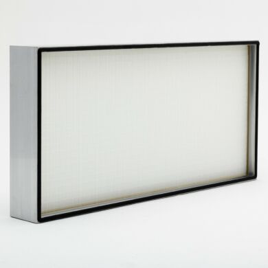 2' x 4' HEPA filter with thicker media pack delivers 920 CFM airflow, 99.99% efficient at 0.3µ particles  |  6601-25B-HF displayed