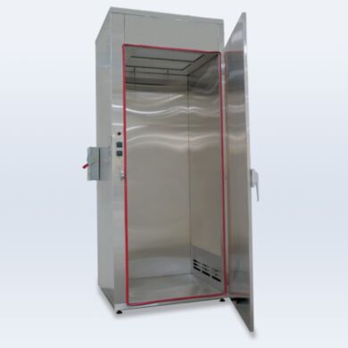 Large cleanroom oven with HEPA filtration, stainless steel construction  |  2148-15 displayed