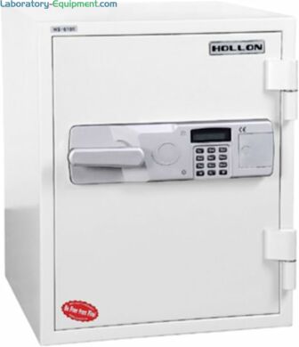 30ft impact rated electronic key pad safe with interior adjustable shelf and interior sliding drawer. Equipped with détente device for automatic safe lock.  |  6500-39 displayed