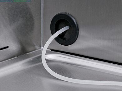 Shown: Vacupass installed in the interior wall of a Labconco BSC  |  3651-63 displayed