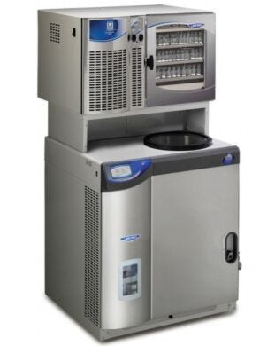 FreeZone 6L Console -50C Freeze Dryer by Labconco with Stoppering Tray lyophilizes aqueous samples of moderate or large loads  |  6923-56A displayed