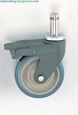 InterMetro Polymer Stem Brake Casters  |  1541-51 displayed