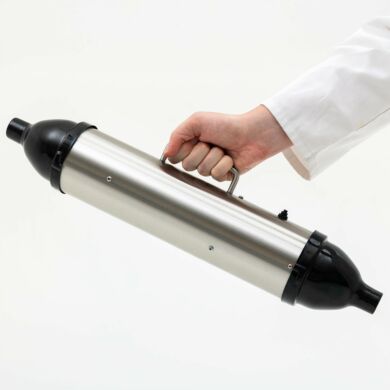 MicroVac Mini weighs only 4 pounds making it portable, convenient, and versatile  |  5110-00 displayed