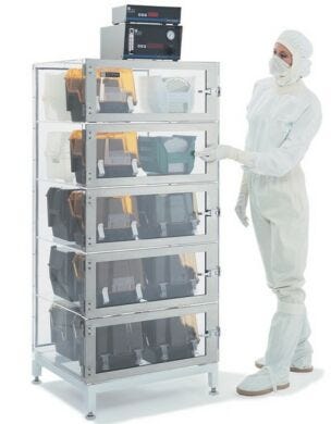 Shown with optional dual purge, nitrowatch system (wafer boxes are not included). | 9130-25B displayed