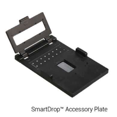 Optional SmartDrop Accessory Plate compatible with Accuris SmartReader Multimode Microplate Reader