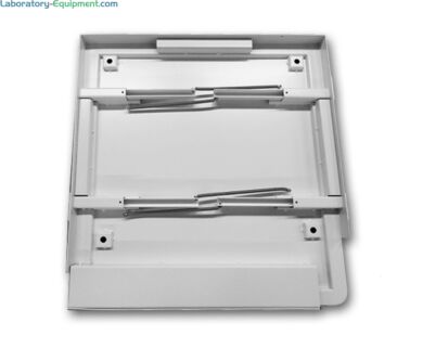 Stacking Kit H3550-45-SK and H3550-180-SK compatible with ST Series models by Benchmark Scientific  |  2828-14 displayed