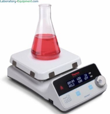 Provide precise digital control of top plate and solution temperatures  |  4100-06 displayed