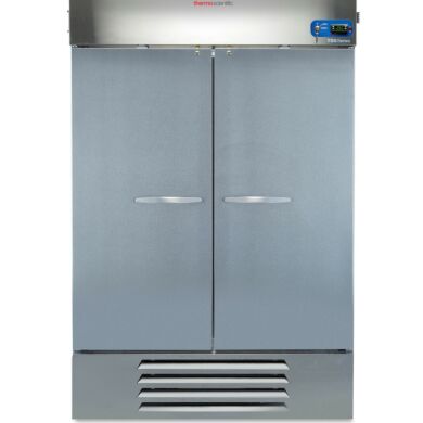 Energy-efficient 1387L TSG General Purpose Lab Freezer #TSG49FSSA by Thermo Fisher Scientific includes four stainless steel shelves; call for pricing  |  1536-95 displayed