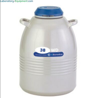 IATA compliant TW 38WD High Capacity Cryogenic Shipper and Small Freezer with six 11