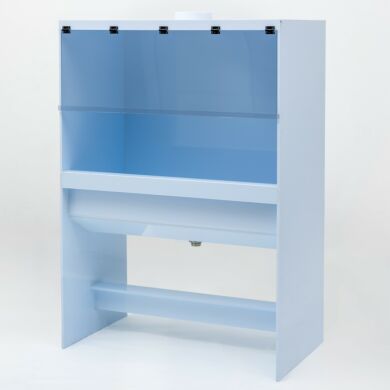 ValuLine™ polypropylene wash station with integrated sink basin and chemical-resistant construction  |  7019-49 displayed
